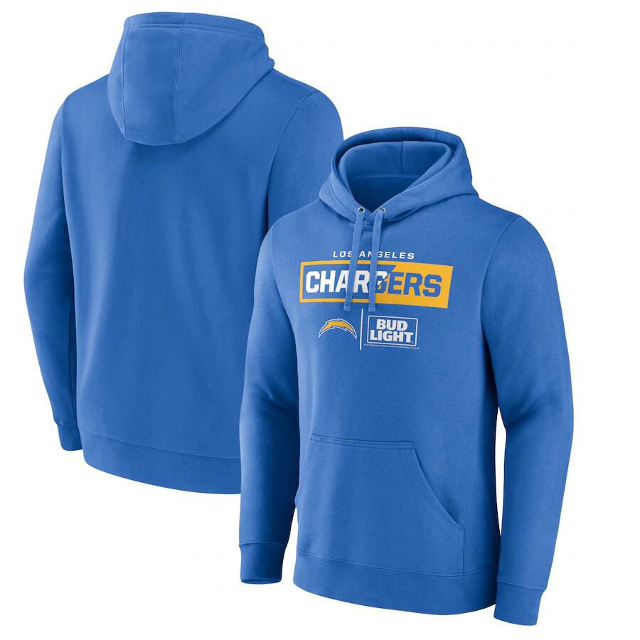 Men 2023 NFL Los Angeles Chargers blue Sweatshirt style 2